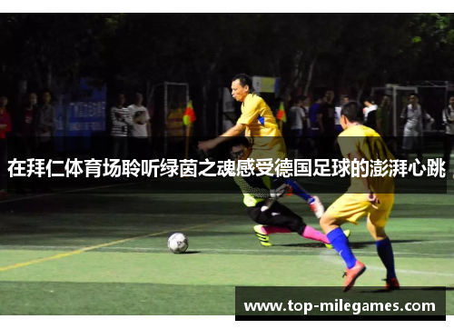 在拜仁体育场聆听绿茵之魂感受德国足球的澎湃心跳